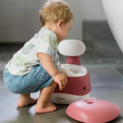 Clearance Kindsgut Pot pour bébé Baleine Rose foncé