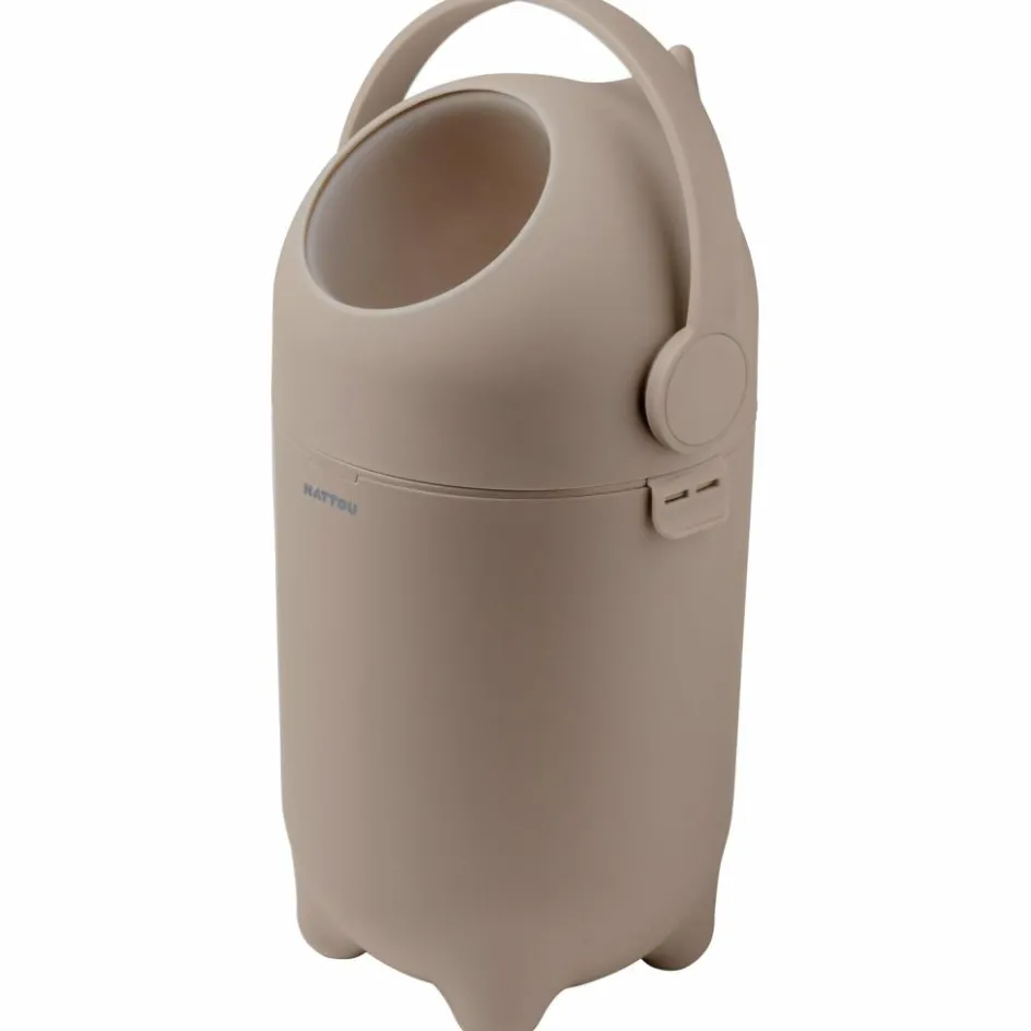 Outlet Nattou Poubelle à couche Dropy Taupe