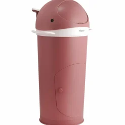 Best Kindsgut Poubelle à couches Baleine Rose foncé