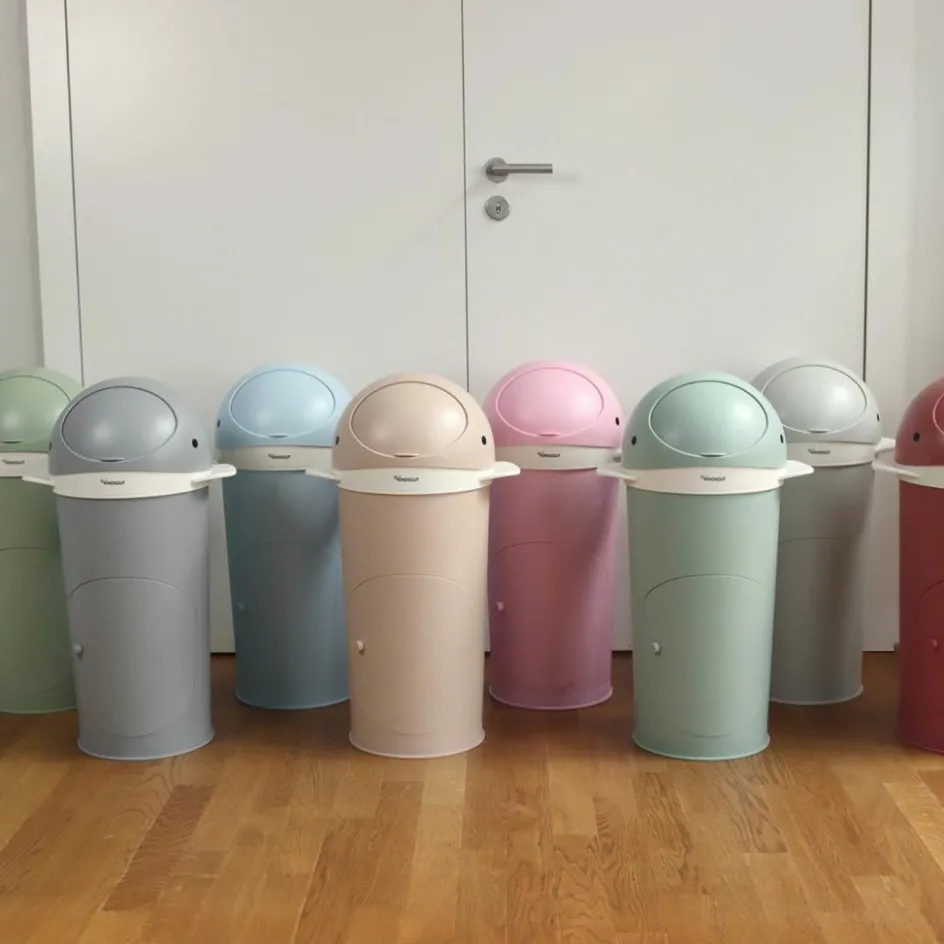 Poubelle à couches Baleine Sable|Kindsgut Outlet