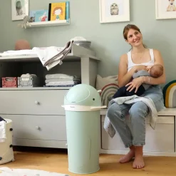 Sale Kindsgut Poubelle à couches Baleine Aquamarine