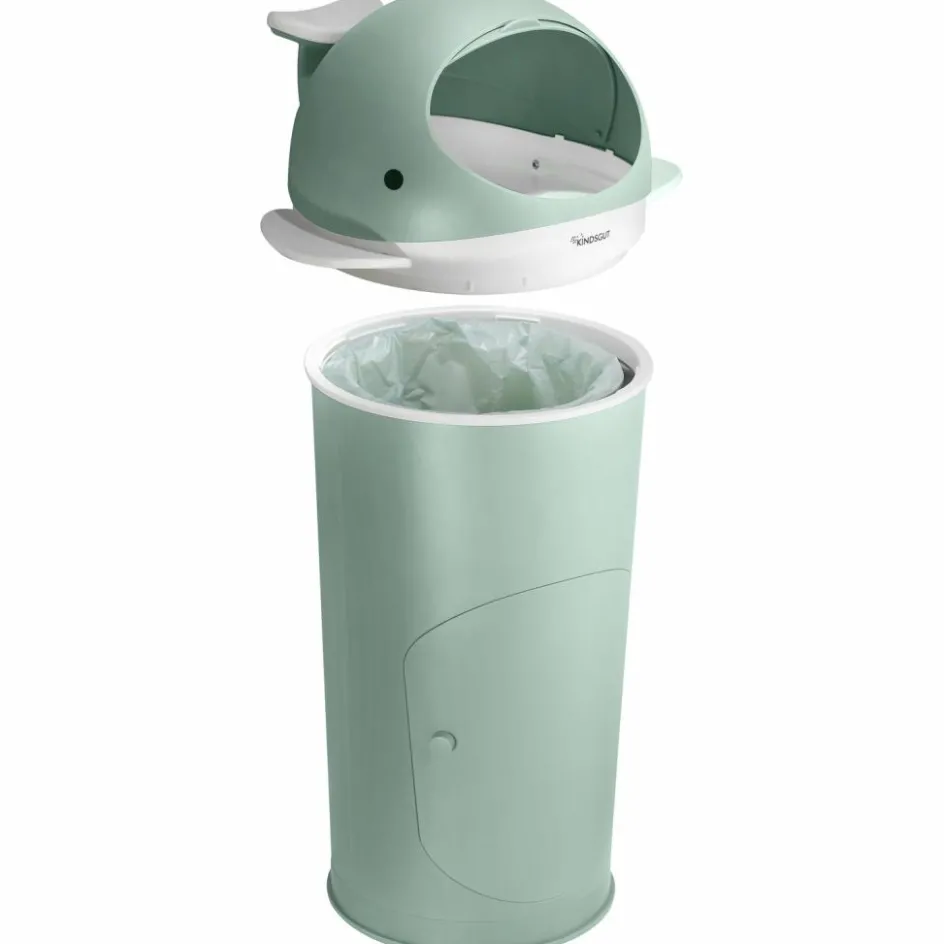 Sale Kindsgut Poubelle à couches Baleine Aquamarine