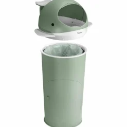 New Kindsgut Poubelle à couches Baleine Pistache