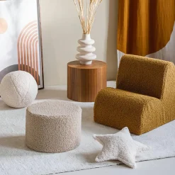 Pouf Biscuit molletonné|Wigiwama Discount