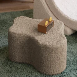 Pouf Cloud Biscuit molletonné|Wigiwama