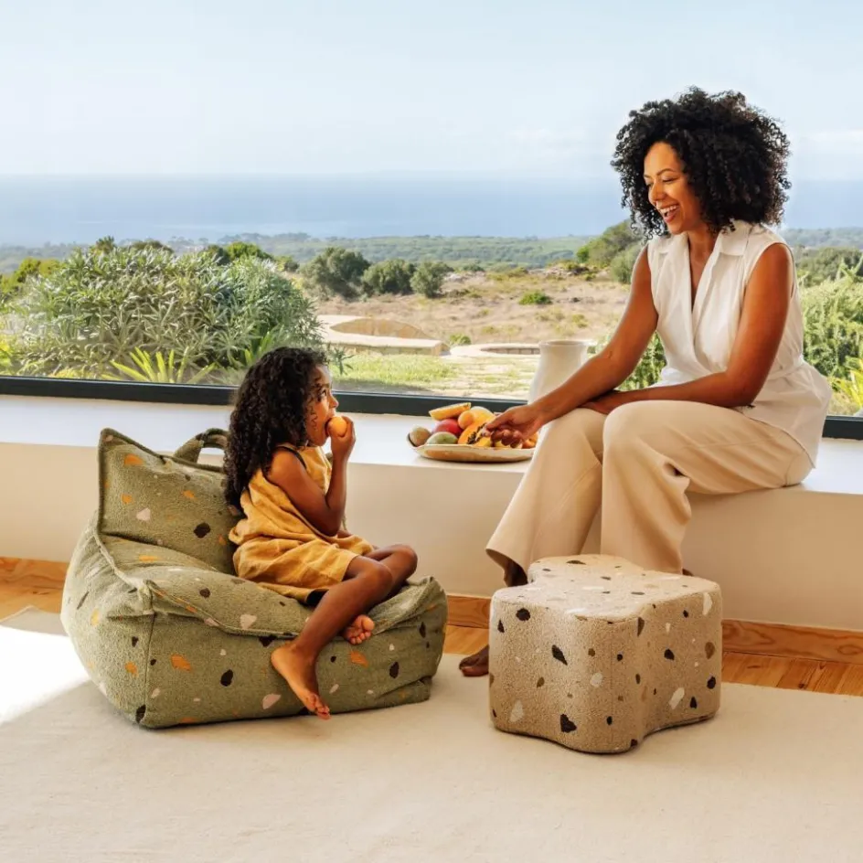 Pouf Cloud Terrazzo Sand|Wigiwama Discount