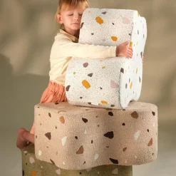 Pouf Cloud Terrazzo Sand|Wigiwama Discount