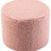 New Wigiwama Pouf Guava Pink molletonné