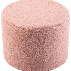 New Wigiwama Pouf Guava Pink molletonné