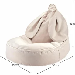 Pouf lapin Dusty Beige|Wigiwama Clearance