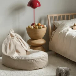 Pouf lapin Dusty Beige|Wigiwama Clearance