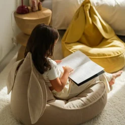 Pouf lapin Dusty Beige|Wigiwama Clearance