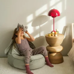 Pouf lapin Misty Green|Wigiwama Online