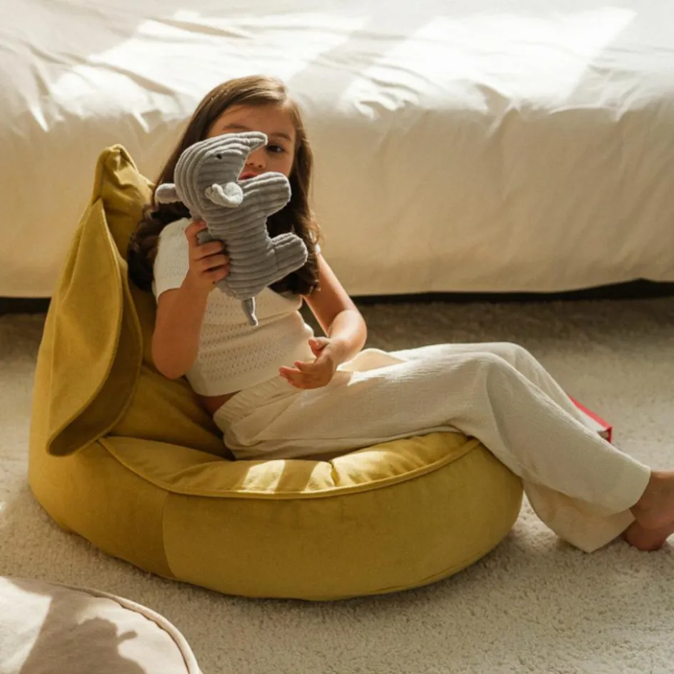 Wigiwama Pouf lapin Salted Caramel