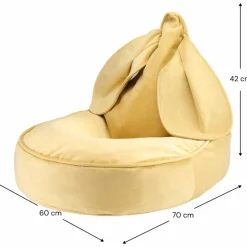 Wigiwama Pouf lapin Salted Caramel