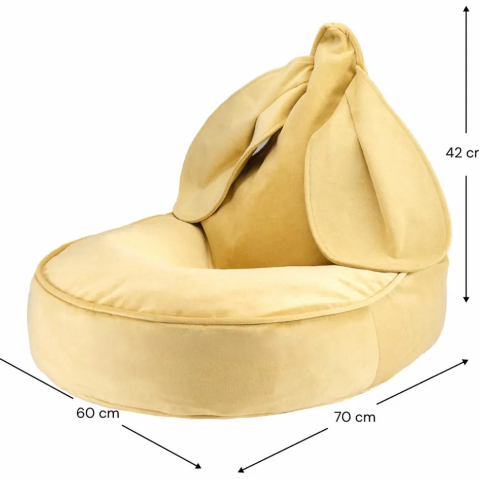 Wigiwama Pouf lapin Salted Caramel