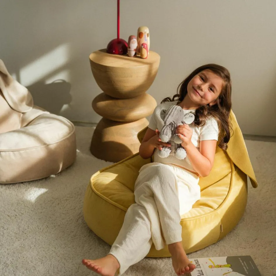 Wigiwama Pouf lapin Salted Caramel