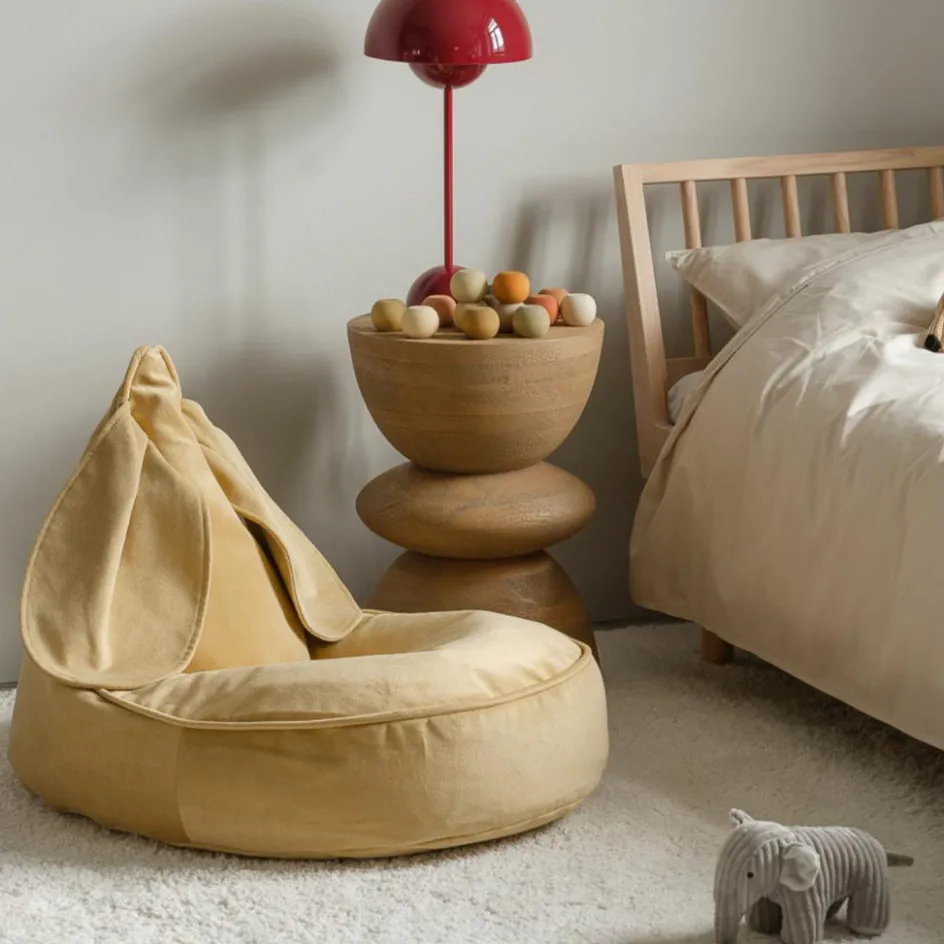 Wigiwama Pouf lapin Salted Caramel