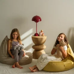 Wigiwama Pouf lapin Salted Caramel