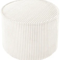 Online Wigiwama Pouf Marshmallow velours côtelé