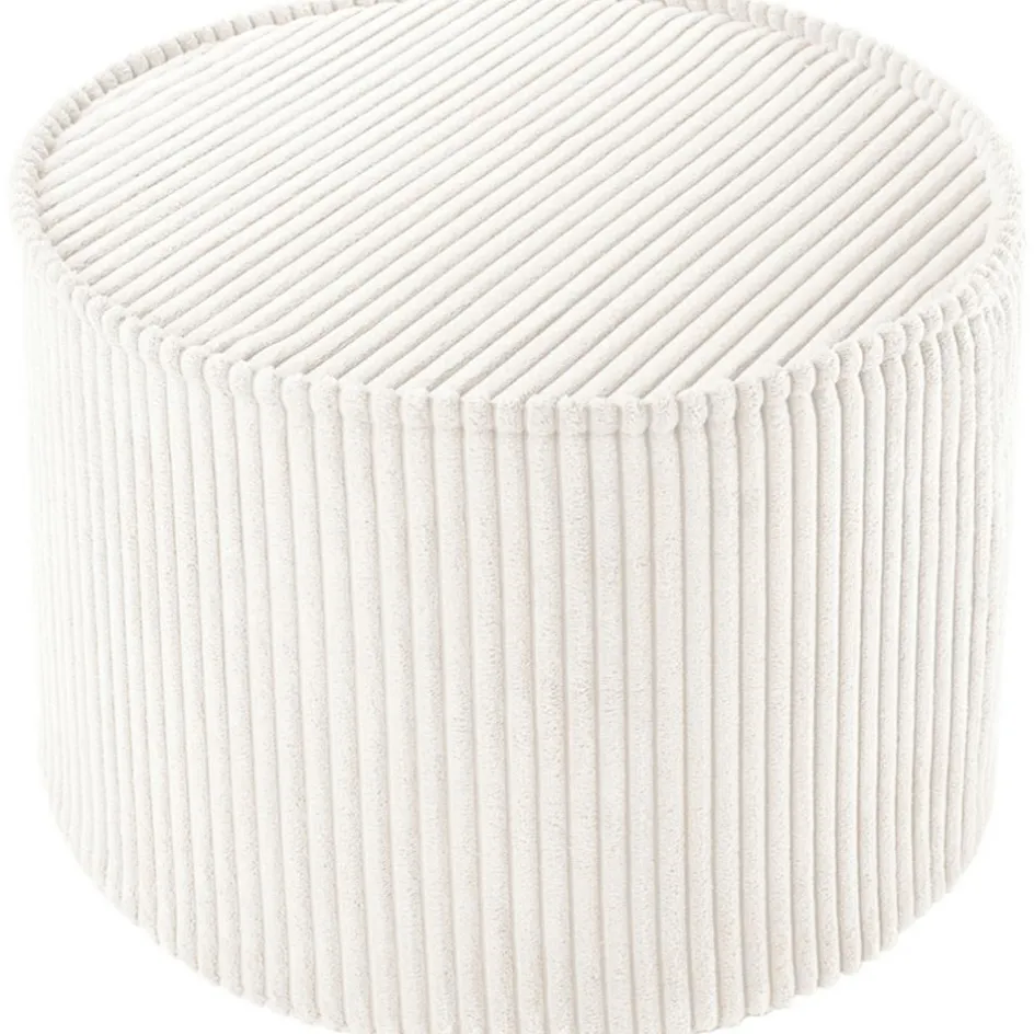 Online Wigiwama Pouf Marshmallow velours côtelé