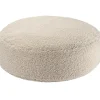 Hot Wigiwama Pouf Ottoman Biscuit molletonné