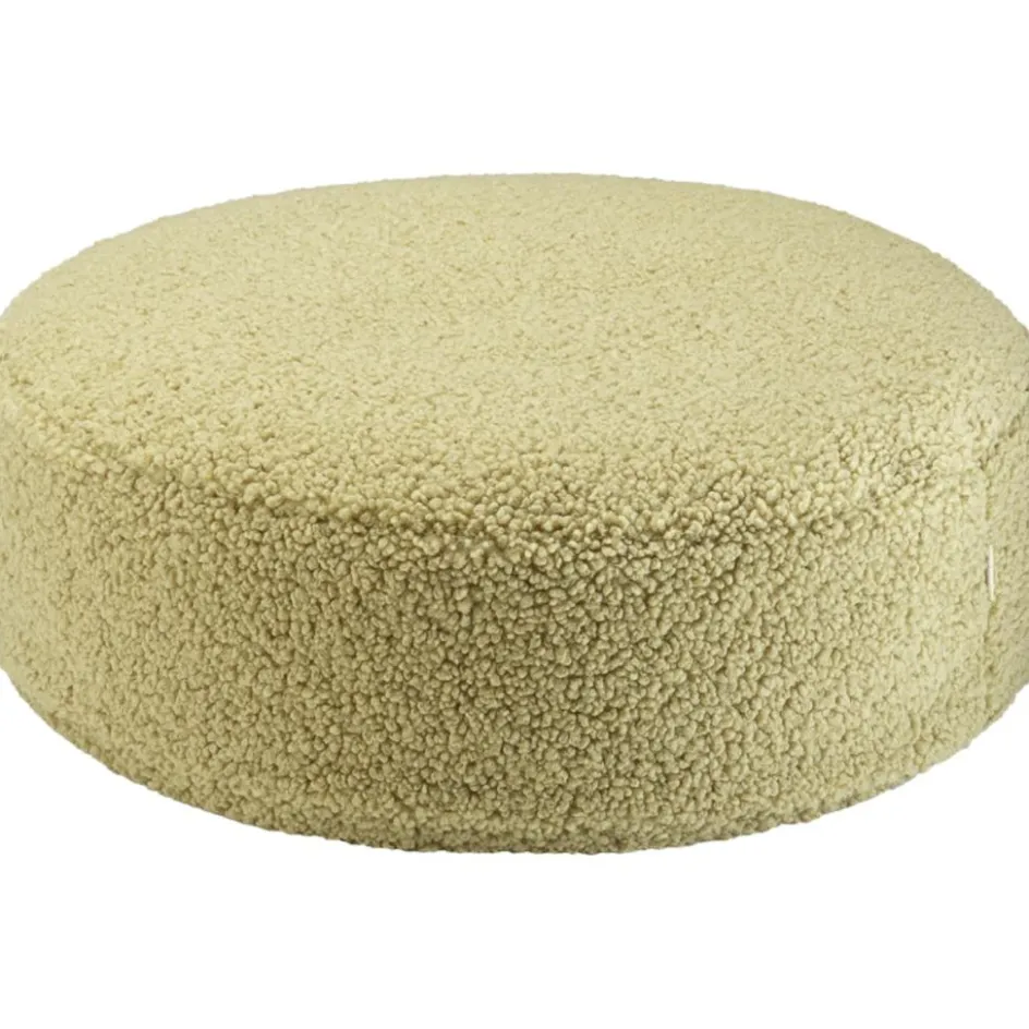 Online Wigiwama Pouf Ottoman Matcha molletonné