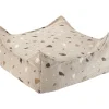 Pouf Ottoman Square Terrazzo Sand|Wigiwama