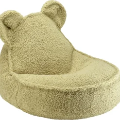 Online Wigiwama Pouf ours Matcha molletonné