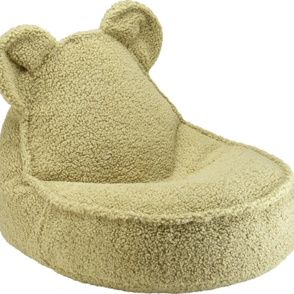Online Wigiwama Pouf ours Matcha molletonné