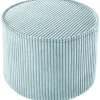 Pouf Peppermint Green velours côtelé|Wigiwama Sale