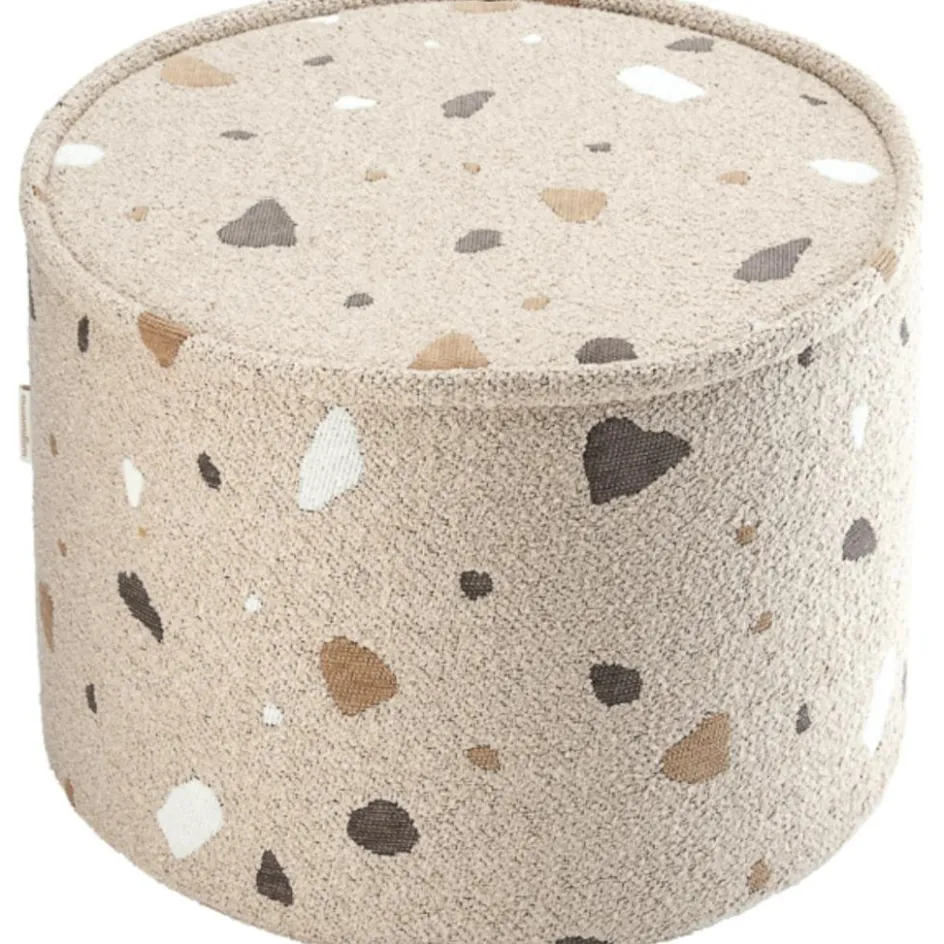 Pouf Terrazzo Sand|Wigiwama Outlet