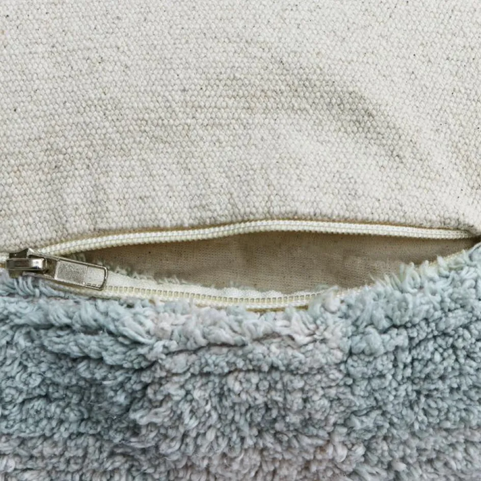 Clearance Lorena Canals Pouf Vichy bleu-vert