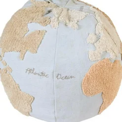 Pouf World Map Back-to-School (45 x 50 cm)|Lorena Canals Best