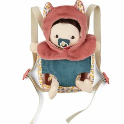 Hot Lilliputiens Poupée Jeanne et son porte bébé