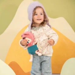 Hot Lilliputiens Poupée Jeanne et son porte bébé