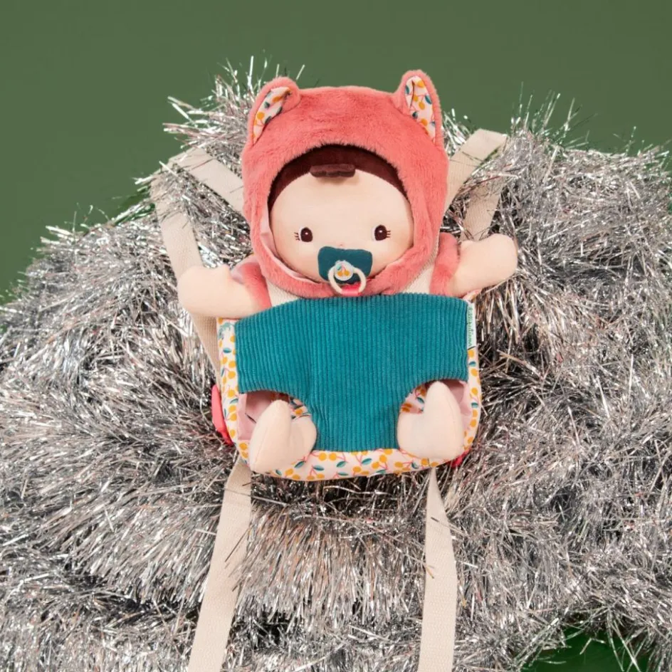 Hot Lilliputiens Poupée Jeanne et son porte bébé