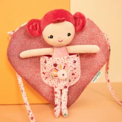 Clearance Lilliputiens Poupée souple et sac cœur