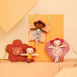 Poupée souple et sac fleur|Lilliputiens Sale
