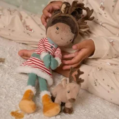 Sale Little Dutch Poupée souple Evi et son renne (35 cm)