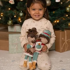 Poupée souple Jake et son bonhomme de neige (35 cm)|Little Dutch Hot