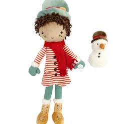 Poupée souple Jake et son bonhomme de neige (35 cm)|Little Dutch Hot