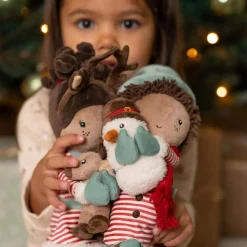 Poupée souple Jake et son bonhomme de neige (35 cm)|Little Dutch Hot