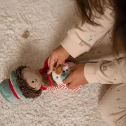 Poupée souple Jake et son bonhomme de neige (35 cm)|Little Dutch Hot