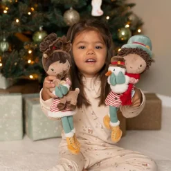 Poupée souple Jake et son bonhomme de neige (35 cm)|Little Dutch Hot