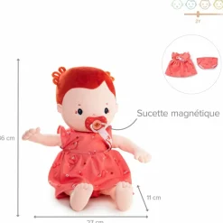 Poupée souple Rose (36 cm)|Lilliputiens Online