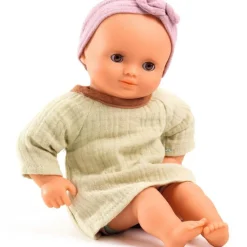 Poupon bébé Pistache (34 cm)|Djeco Outlet