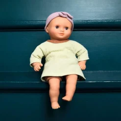 Poupon bébé Pistache (34 cm)|Djeco Outlet