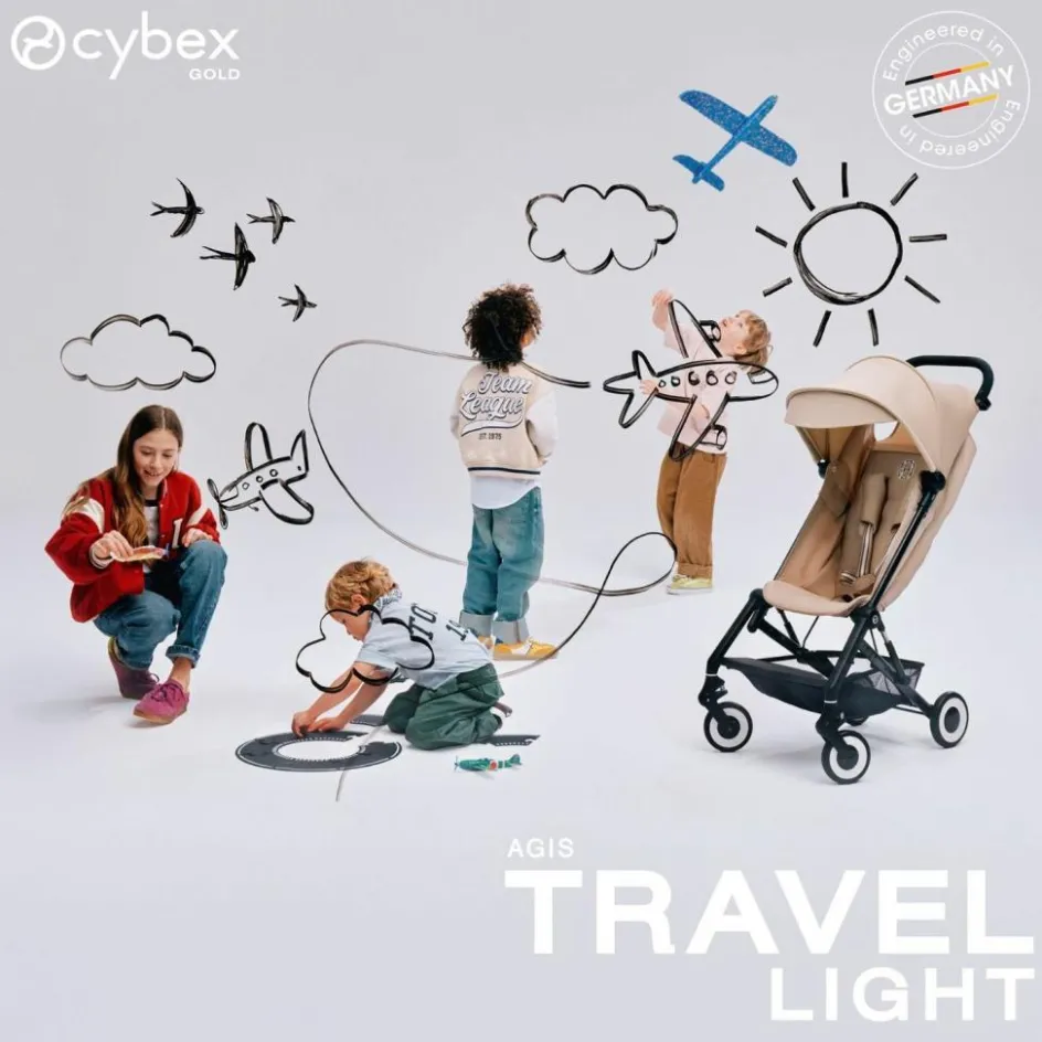 Poussette compacte Agis Stormy Blue|Cybex Outlet