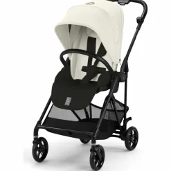 Clearance Cybex Poussette compacte Melio Carbon Canvas White